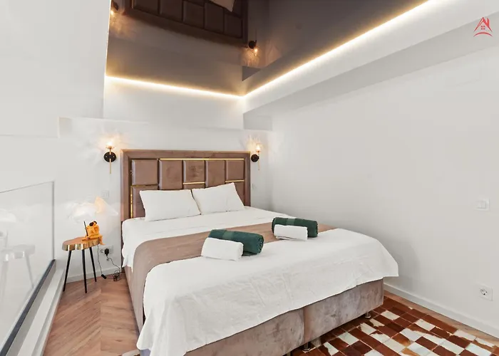 公寓 Noa Boutique Beautiful Penthouse With Private Parking