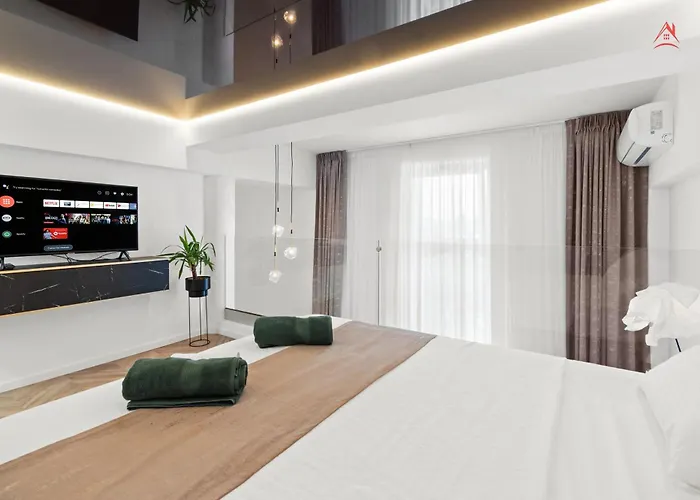 Noa Boutique Beautiful Penthouse With Private Parking *